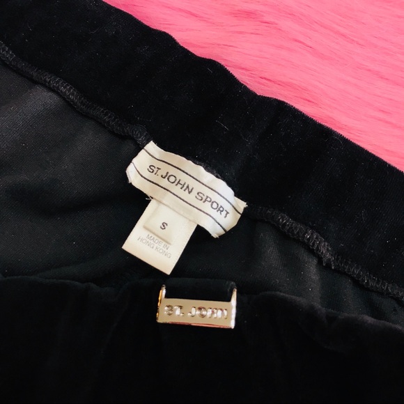 St. John sport vintage velvet pants - Picture 5 of 5